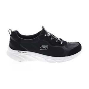 Skechers Women's Relaxed FIT: D'LUX Comfort - Bliss Galore, Black/White, Size 7 M