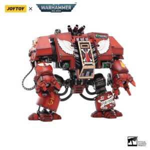 HUAXI DARK SOURCE(HAINAN)TECH JoyToy Warhammer 40K: Blood Angels Furioso Dreadnought Samel 1:18 Scale Action Figure, Multi