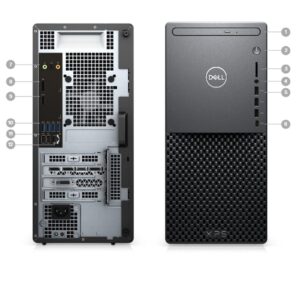 Dell XPS 8940 Desktop (2020) | Core i7-1TB HDD + 512GB SSD - 32GB RAM - 3060 Ti | 8 Cores @ 4.9 GHz - 11th Gen CPU - 8GB GDDR6 Win 11 Home (Renewed)