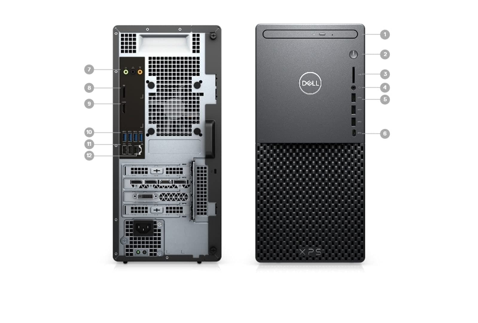 Dell XPS 8940 Desktop (2020) | Core i7-1TB HDD + 512GB SSD - 32GB RAM - 3060 Ti | 8 Cores @ 4.9 GHz - 11th Gen CPU - 8GB GDDR6 Win 11 Home (Renewed)