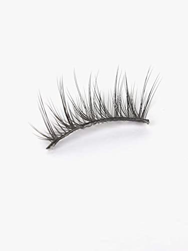 GMAGICTOBO Natural Half Lashes Short False Eyelashes Wispy Lashes Pack Cat Eye 3D Faux Mink Lashes 7 Pairs Multipack