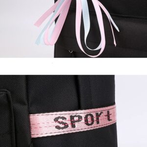 COSABZ Anime Komi Cant Communicate Komi Shouko San Excited Backpack Cosplay Kawaii Ribbon Schoolbag (4)