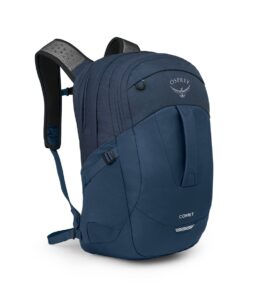 osprey comet laptop backpack, atlas blue