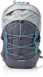 osprey quasar commuter backpack, silver lining/tunnel vision pop