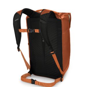 Osprey Transporter Unisex Flap Laptop Backpack, Black