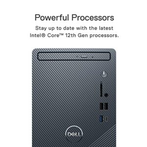 Dell Inspiron 3910 Desktop - Intel Core i7-12700 Processor, 16GB DDR4 RAM, 512GB SSD, Intel UHD 770 Graphics, Intel Wi-Fi 6, 2 Years On Site + 6 Months Migrate, Windows 11 Pro - Mist Blue