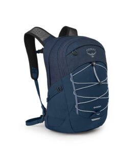 osprey quasar commuter backpack, atlas blue/heather grey
