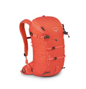 osprey mutant 22l climbing and mountaineering unisex backpack, mars orange