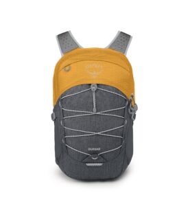 osprey quasar commuter backpack, golden hour yellow/grey