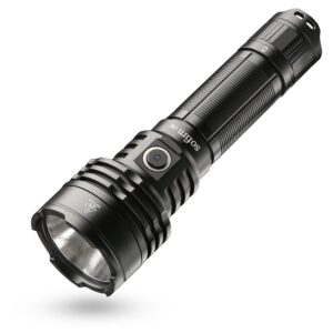 sofirn C8L Rechargeable Flashlight with 3100 Lumens, Tactical Flashlight Up to 531m, IPX8 Waterproof, for Emergency, Heavy Duty, Search and Outdoor Use