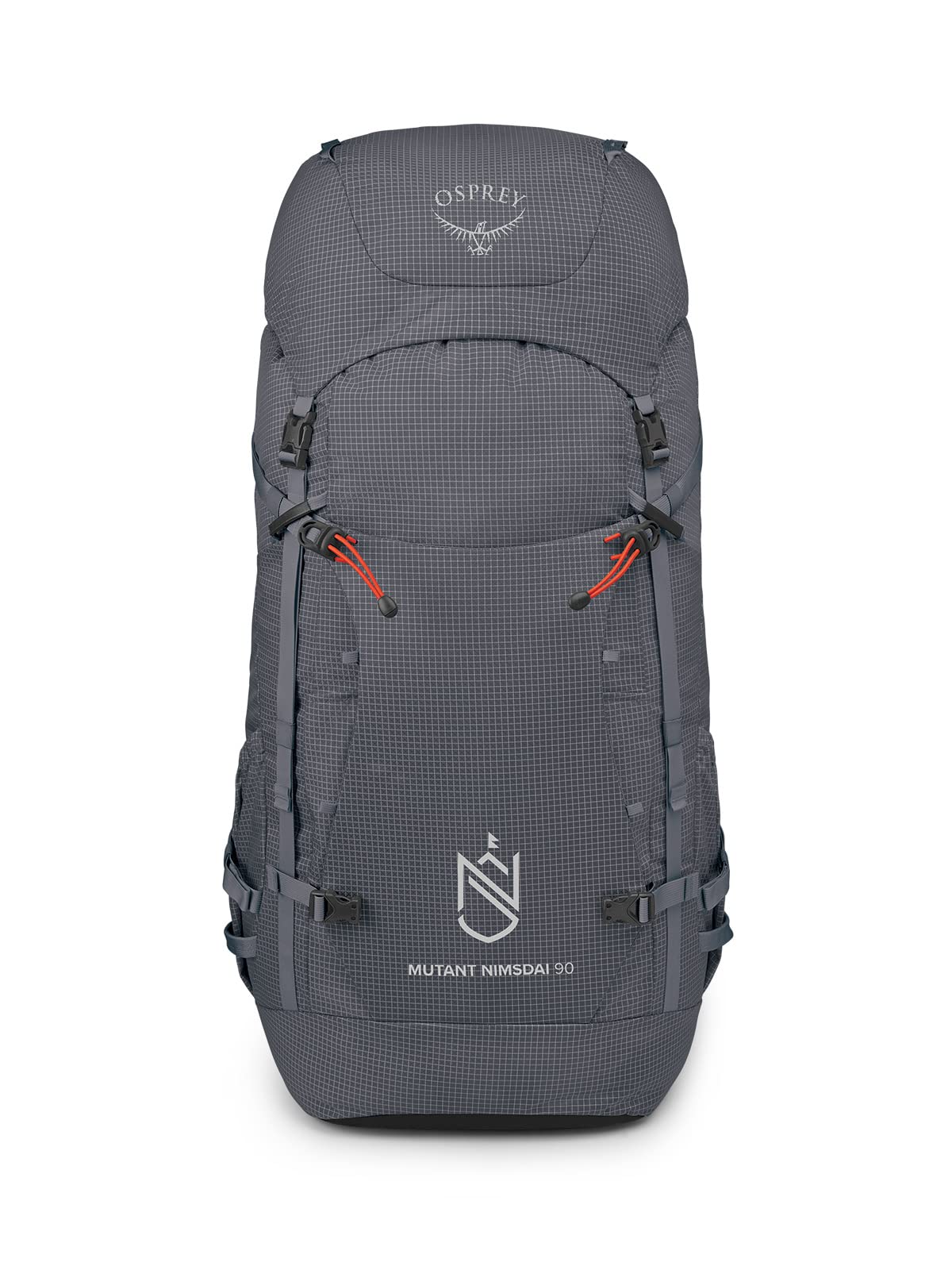 Osprey Nimsdai Mutant 90L Climbing and Mountaineering Unisex Backpack, Tungsten Grey, S/M