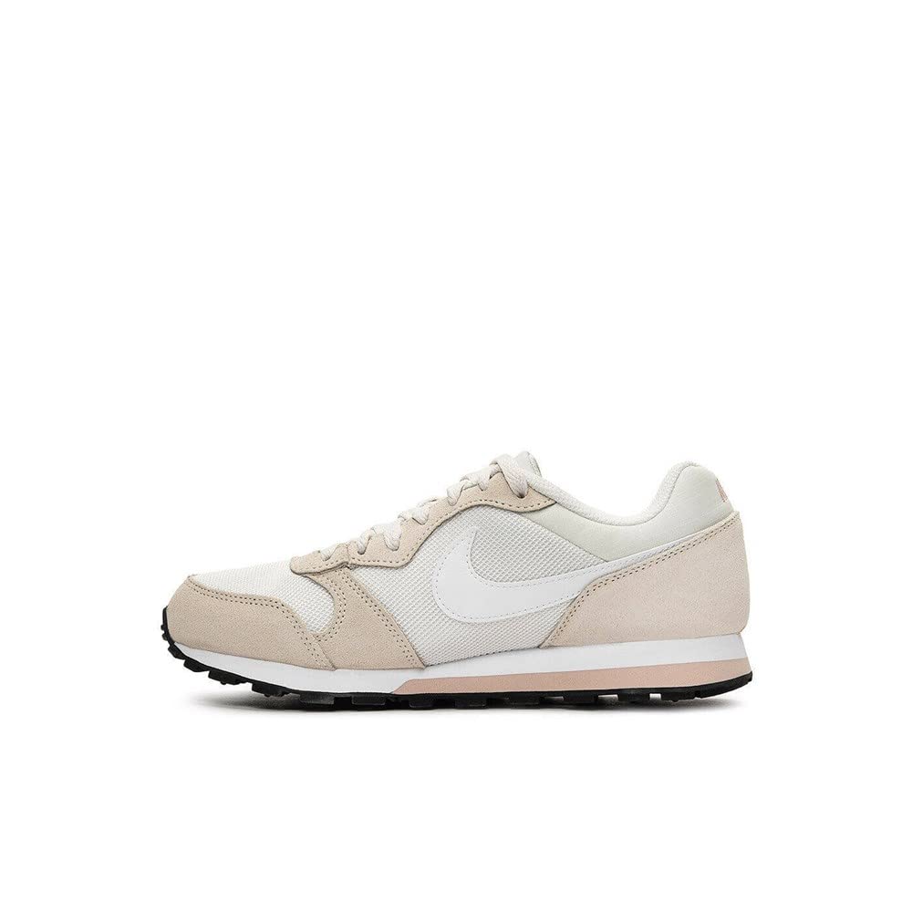 Nike Womens Md Runner 2 Trainers 749869 Sneakers Shoes (UK 4 US 6.5 EU 37.5, Phantom White Light Cream 011)