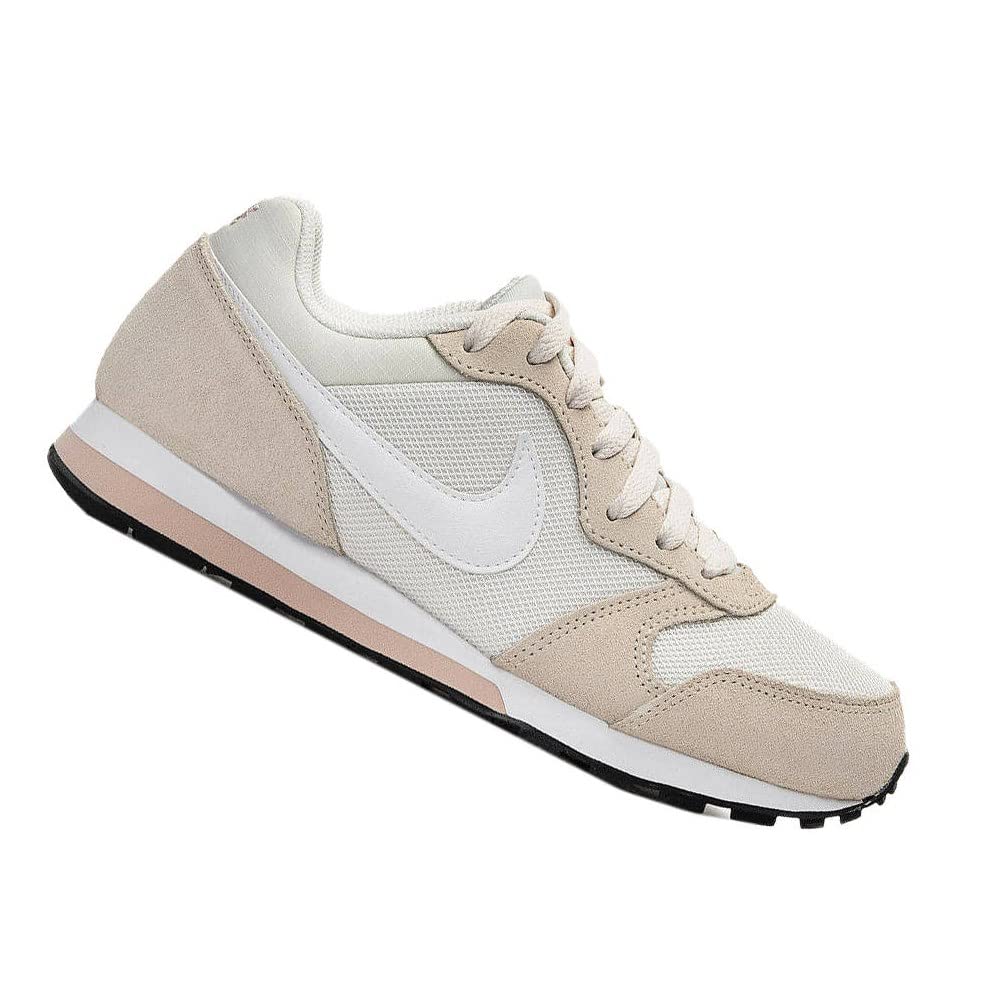 Nike Womens Md Runner 2 Trainers 749869 Sneakers Shoes (UK 4 US 6.5 EU 37.5, Phantom White Light Cream 011)