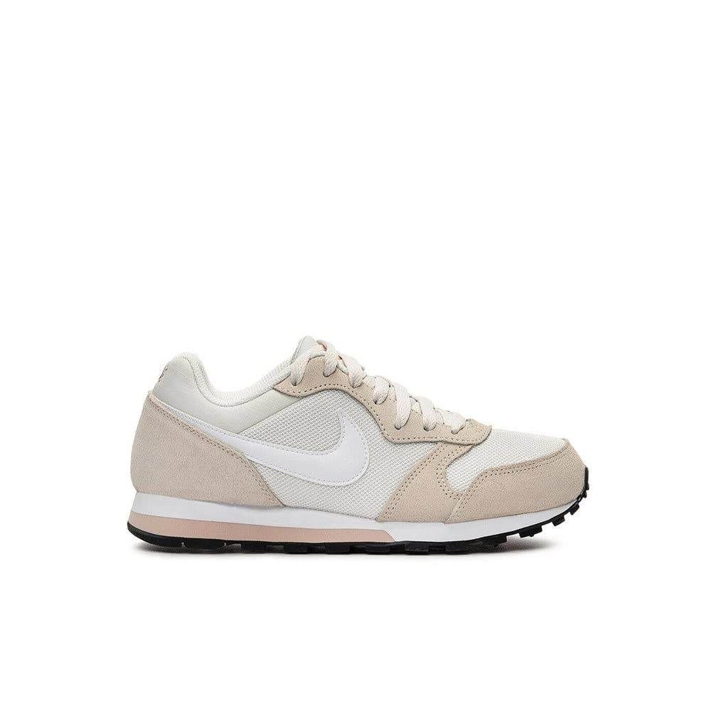 Nike Womens Md Runner 2 Trainers 749869 Sneakers Shoes (UK 4 US 6.5 EU 37.5, Phantom White Light Cream 011)