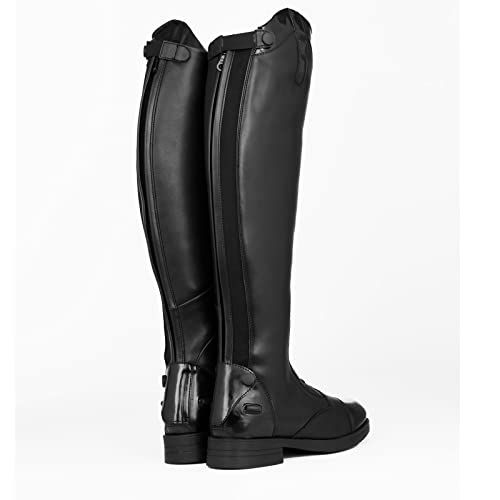 HORZE Cleo Womens Shiny Tall Field Boots - Black - 6.5