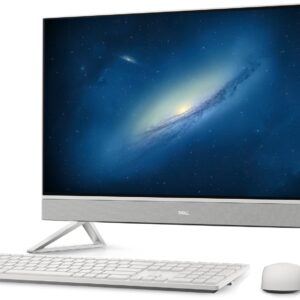 Dell Inspiron 7700 AIO Desktop, 27'' FHD Touchscreen, 12th Gen Intel Core i7-1255U Processor, GeForce MX550, 64GB RAM, 2TB SSD, Webcam, HDMI, RJ45, Wi-Fi 6, Wireless KB&Mouse, Windows 11 Home, White