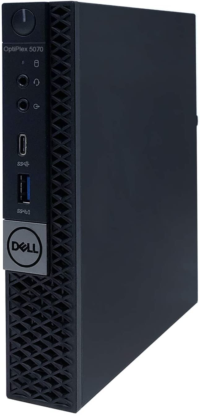 Dell Optiplex 5070 Micro MFF Desktop PC Intel i5-9500T, 16GB DDR4 New 256GB M.2 NVMe SSD, WiFi BT HDMI New KB & Mouse Windows 11 Pro (Renewed)