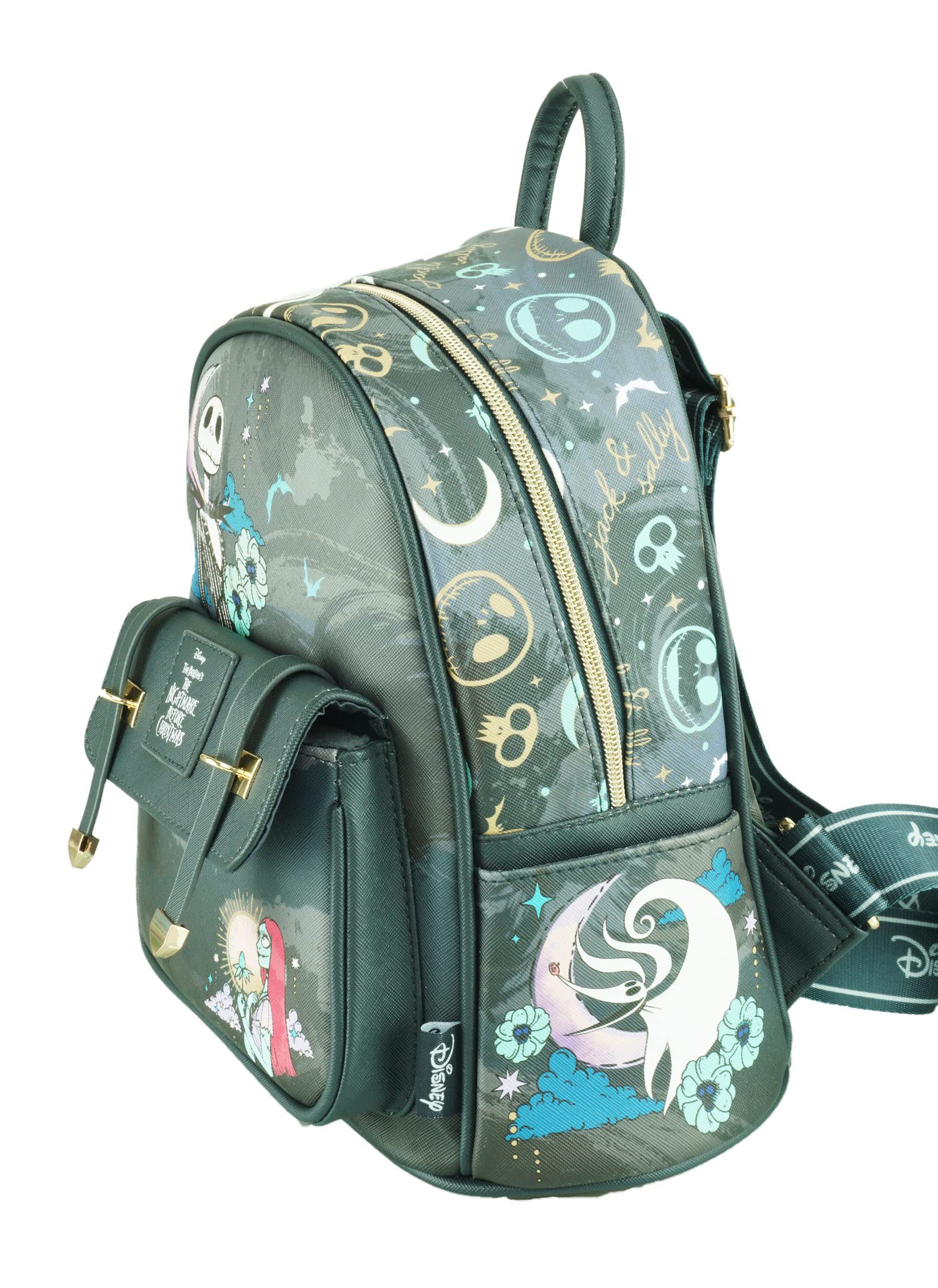 Wondapop Disney The Nightmare Before Christmas 11 Inch Vegan Leather Mini Backpack