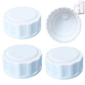 travel and storage baby bottle caps compatible for avent wide mouth bottles, 4 count