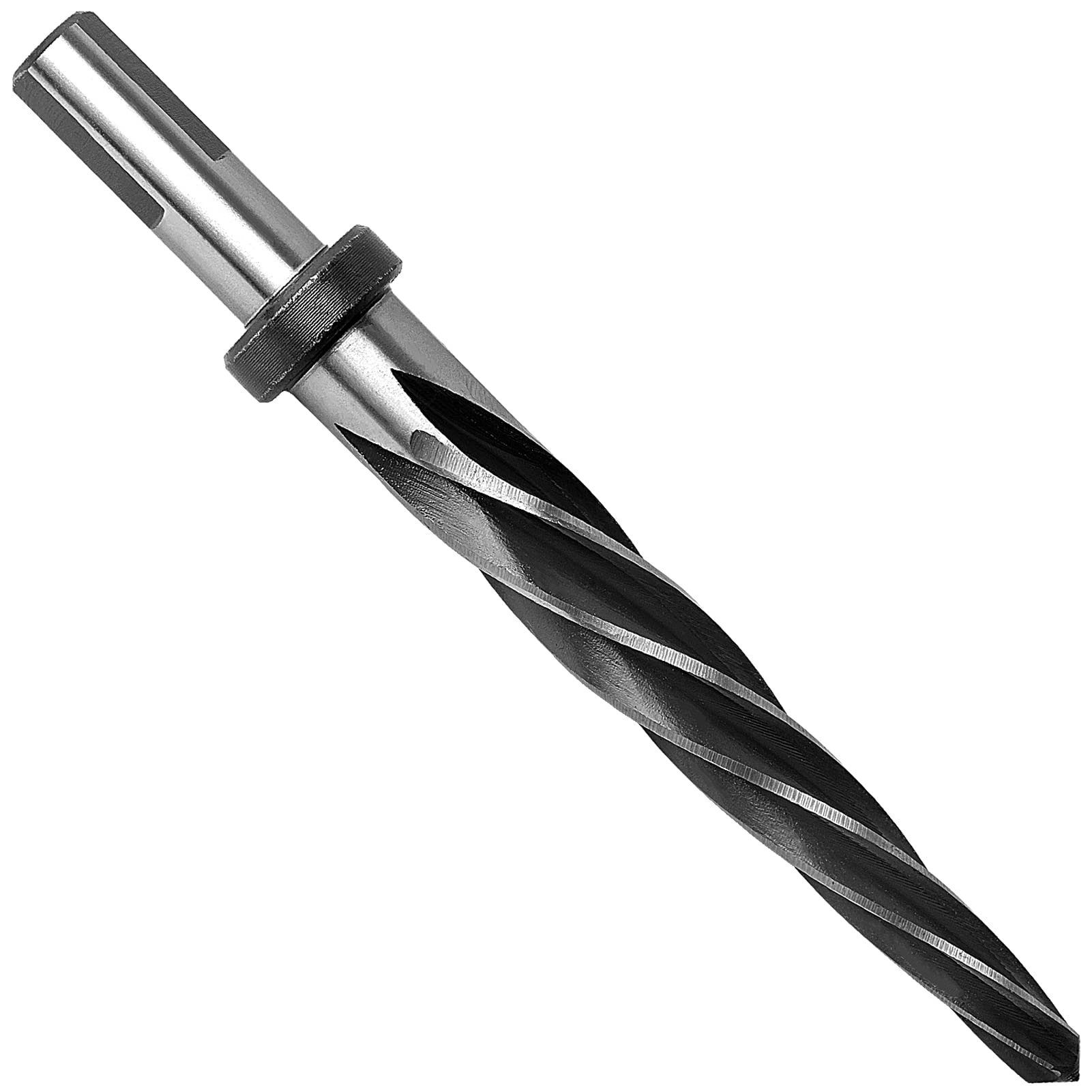 5/8" Drill Bridge/Construction Reamer with 1/2" Shank Chuck,HSS 5/8" Taper Bridge Reamer Bit Tool for Steel Metal Wood Alloy to Align Existing Hole and Enlarge Hole