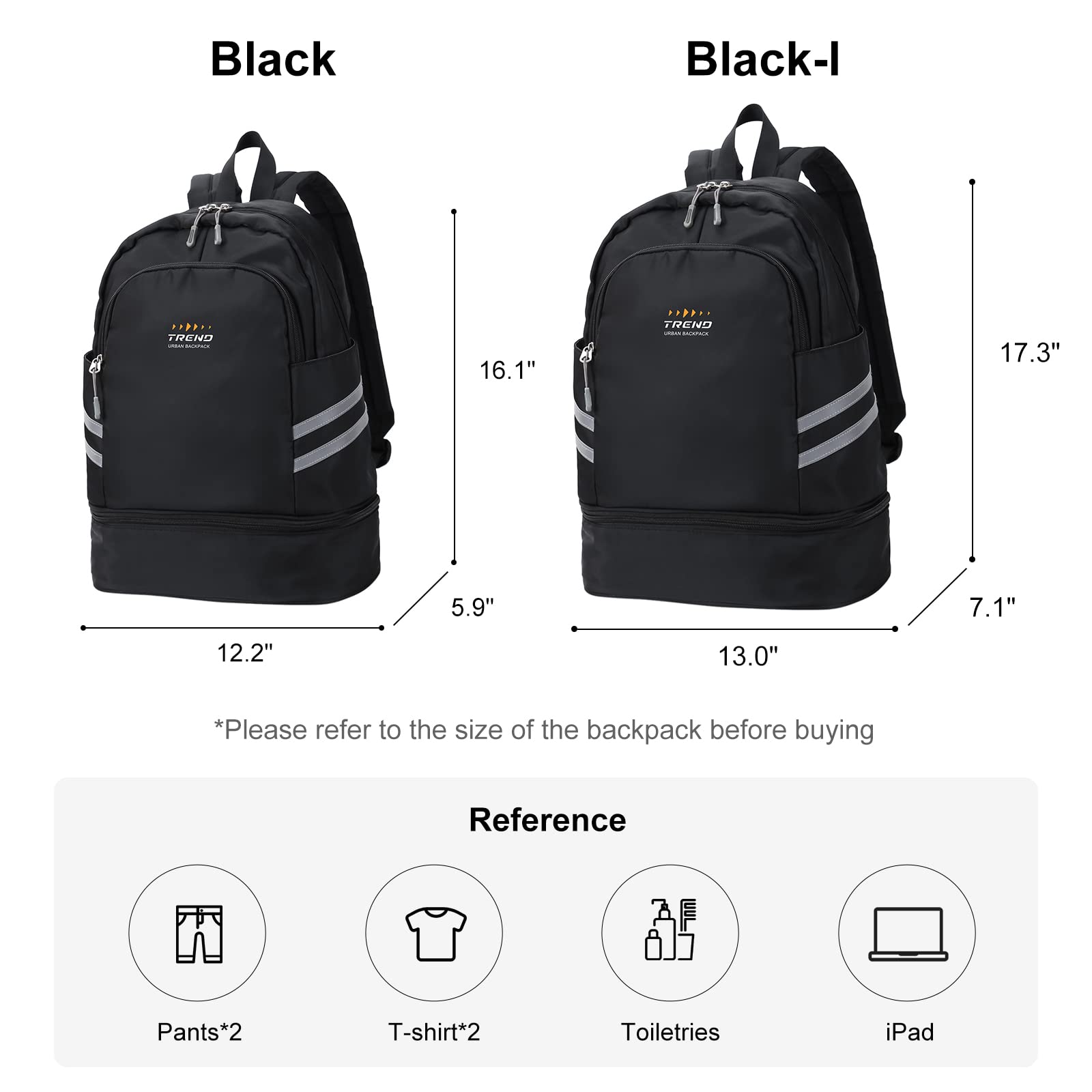 coofay Gym Backpack For Women Waterproof Backpack With Shoe Compartment Lightweight Travel Backpack Sports Backpack Small Gym Bag