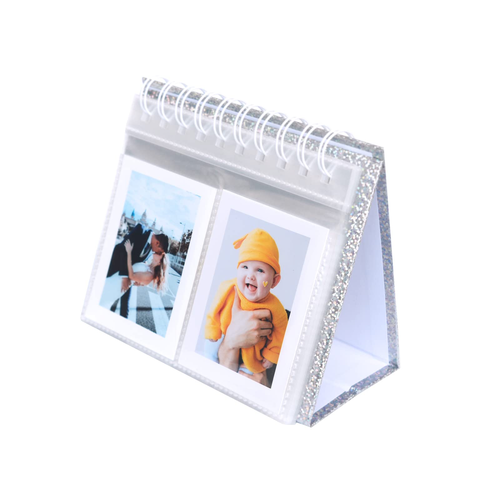 68 Pockets Polaroid Flip Book Albums, Polaroid Desk Album, Calendar Instax Mini Flip Book, Kpop Photocard Holder Book, 3 Inch Mini Photo Display Album For Polaroid Fujifilm Instax Mini Series Camera