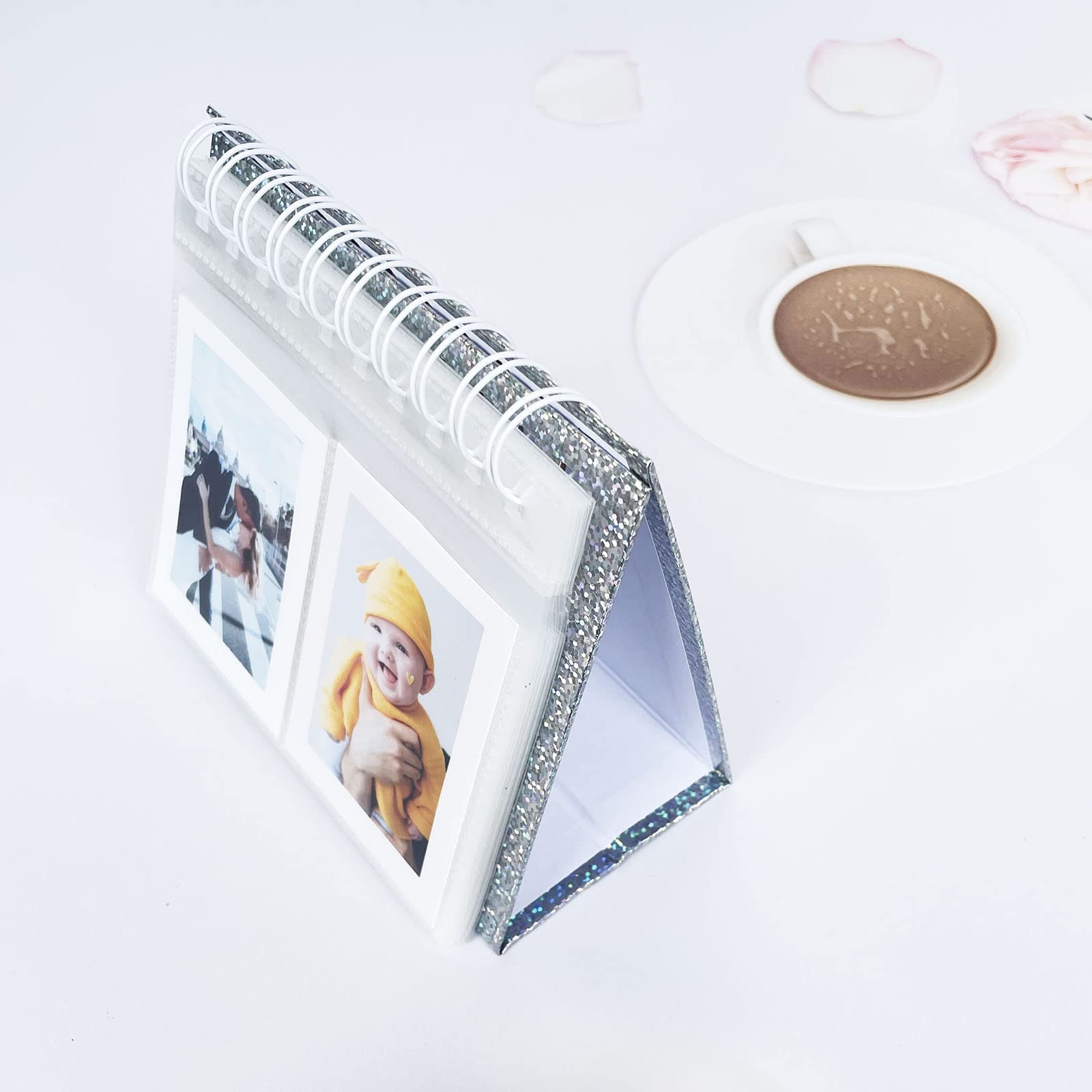 68 Pockets Polaroid Flip Book Albums, Polaroid Desk Album, Calendar Instax Mini Flip Book, Kpop Photocard Holder Book, 3 Inch Mini Photo Display Album For Polaroid Fujifilm Instax Mini Series Camera