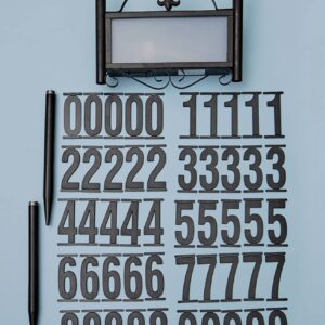DoinMaster Solar House Number Display Stakes (Double Stake Item)