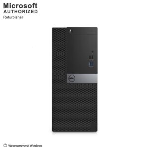 Dell OptiPlex 5040 Tower High Performance Business Desktop Computer, Intel Quad Core i7-6700 up to 4.0GHz, 32G RAM, 2T HDD, WiFi, BT, 4K Support, DP, HDMI, Windows 10 Pro 64 En/Sp/Fr(Renewed)