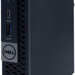 Dell Optiplex 5070 Micro MFF Desktop PC Intel i5-9500T, 8GB DDR4 New 256GB M.2 NVMe SSD, WiFi BT HDMI New KB & Mouse Windows 11 Pro (Renewed)