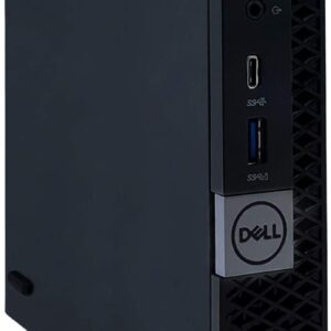 Dell Optiplex 5070 Micro MFF Desktop PC Intel i5-9500T, 8GB DDR4 New 256GB M.2 NVMe SSD, WiFi BT HDMI New KB & Mouse Windows 11 Pro (Renewed)