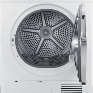 4.4 cu ft Front Load Dryer w/Glass Window - 15 Settings, 220v/1ph, White