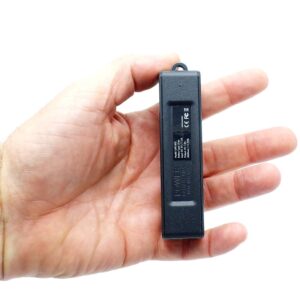 Small Voice Activated Digital Audio Recorder | Super Long 150 Day Standby Battery Life / 14 Day Cont. | 576 Hour Storage Capacity 16GB | Date & Time Stamp | Very Clear Easy to Use Recording Device