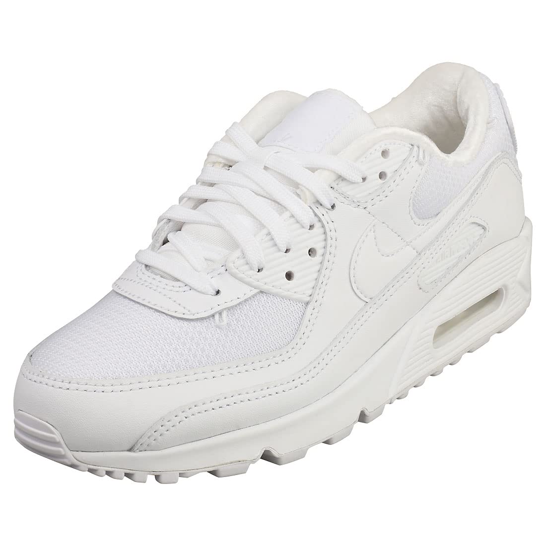 Nike Women's Air Max 90 PRM White/White-Metallic Gold (DH0569 100) - 7