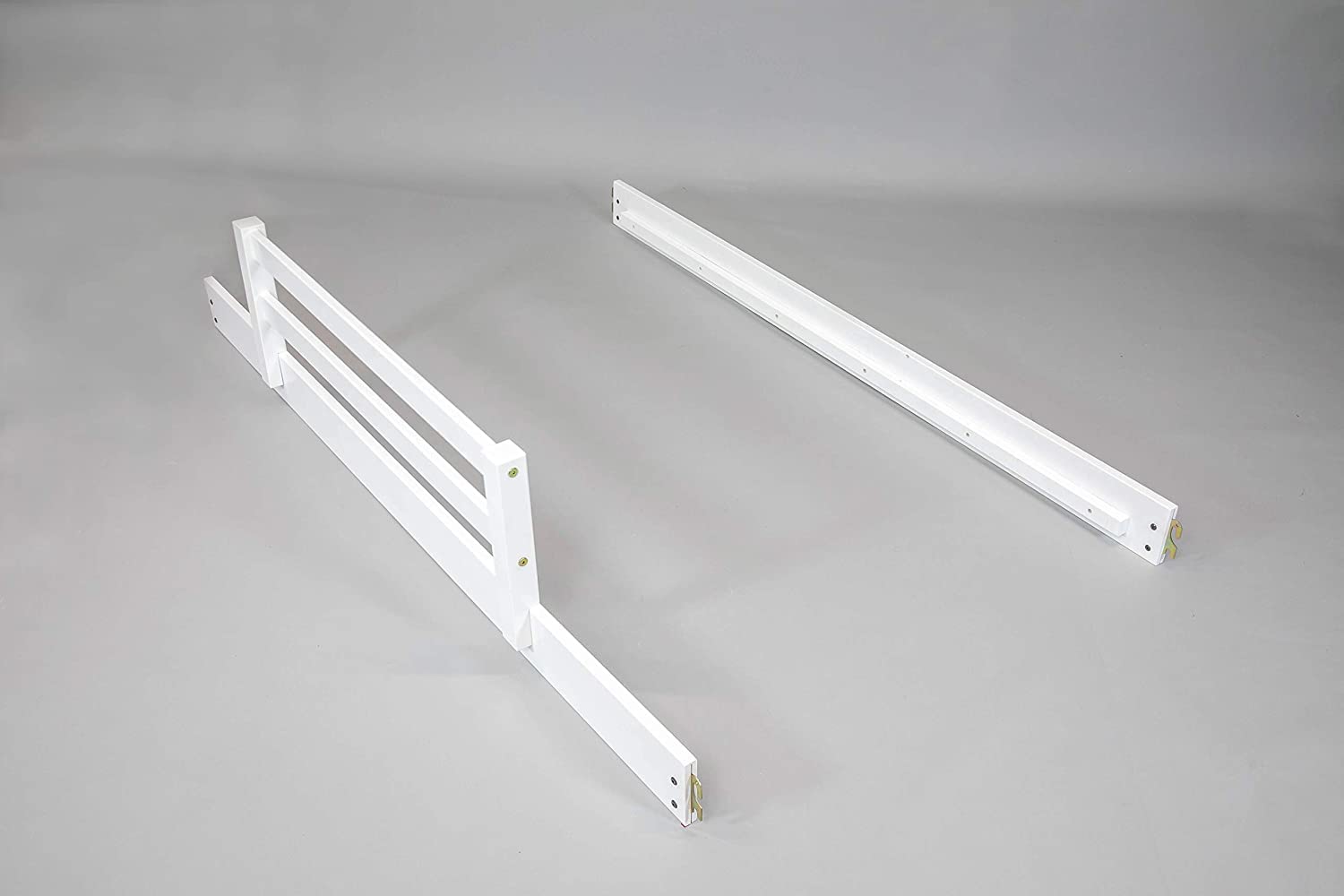 CC KITS Wooden Safety Bed Side Guard Rail for Toddler, Kids and Children’s Beds (White)