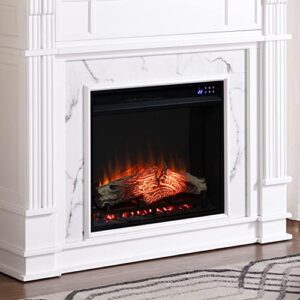 SEI Furniture 23” Touch Screen Electric Firebox w/Remote Control, Black