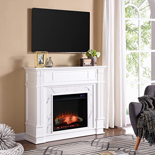 SEI Furniture 23” Touch Screen Electric Firebox w/Remote Control, Black