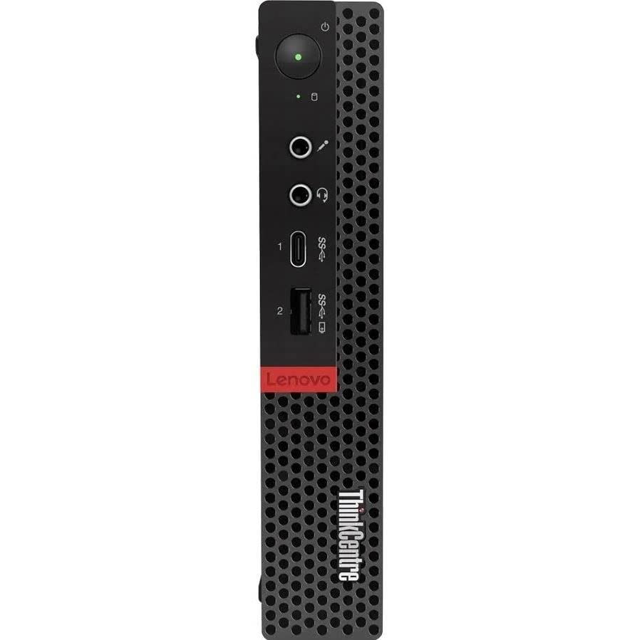 Lenovo ThinkCentre M720q Tiny Desktop Intel i5-8500T up to 3.50GHz 16GB DDR4 256GB NVMe SSD Built-in AX210 Wi-Fi 6E BT Dual Monitor Support Wireless Keyboard and Mouse Win11 Pro (Renewed)