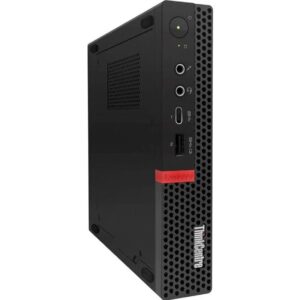 Lenovo ThinkCentre M720q Tiny Desktop Intel i5-8500T up to 3.50GHz 16GB DDR4 256GB NVMe SSD Built-in AX210 Wi-Fi 6E BT Dual Monitor Support Wireless Keyboard and Mouse Win11 Pro (Renewed)