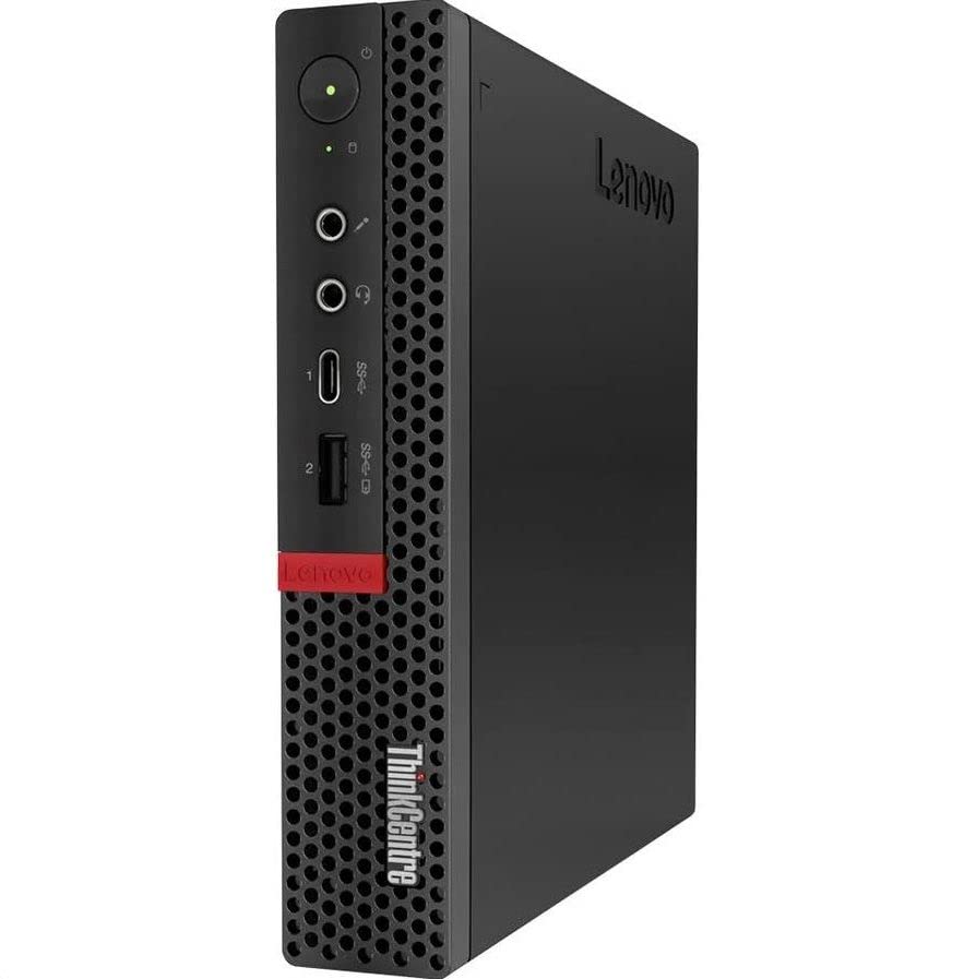 Lenovo ThinkCentre M720q Tiny Desktop Intel i5-8500T up to 3.50GHz 16GB DDR4 256GB NVMe SSD Built-in AX210 Wi-Fi 6E BT Dual Monitor Support Wireless Keyboard and Mouse Win11 Pro (Renewed)