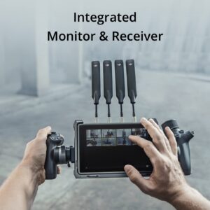 DJI Transmission (High-Bright Monitor Combo), 20,000ft 1080p/60fps Transmission, Transmitter and High-Bright Monitor, Integrated Wireless Receiver, Gimbal/Focus/Camera Control, Independent Recording