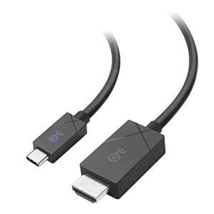 [Designed for Microsoft Surface] Cable Matters 48Gbps USB-C to HDMI Cable 6 Feet / 1.8 Meters Supports 4K 120Hz and 8K 60Hz HDR - USB4, Thunderbolt 3 and Thunderbolt 4 Port Compatible