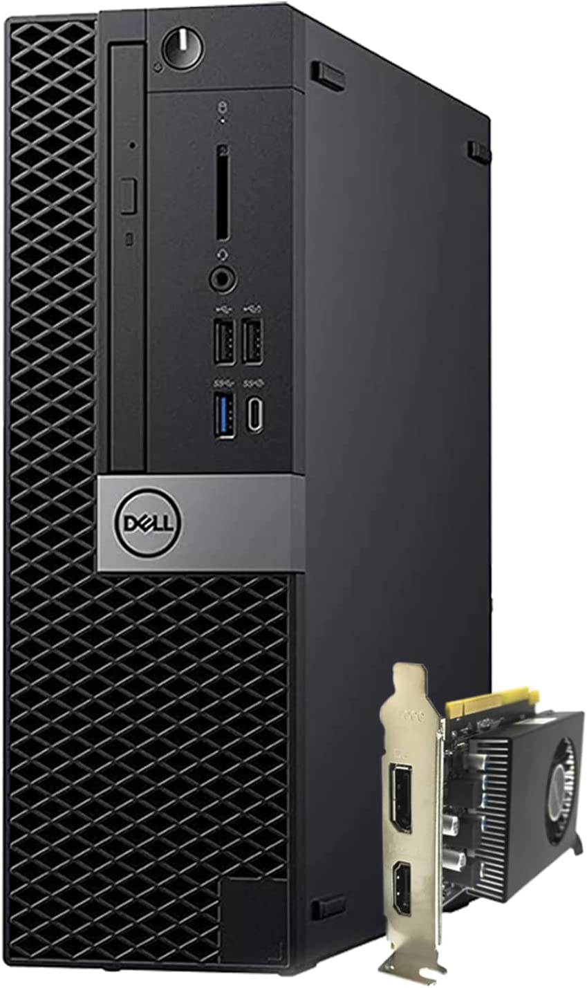 Dell Video Editing CAD OptiPlex 3040 Desktop Computer PC, Intel Core i7-6500, 3.2 GHz Processor, 16GB RAM, 480GB SSD (Fast Boot) + 2TB HDD, Graphics RX-550 4GB DDR5, WiFi, Windows 10 Pro (Renewed)