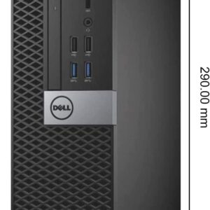 Dell Video Editing CAD OptiPlex 3040 Desktop Computer PC, Intel Core i7-6500, 3.2 GHz Processor, 16GB RAM, 480GB SSD (Fast Boot) + 2TB HDD, Graphics RX-550 4GB DDR5, WiFi, Windows 10 Pro (Renewed)