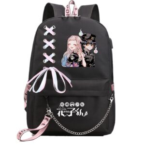 isaikoy anime toilet-bound hanako-kun backpack shoulder bag bookbag student school bag daypack satchel 14