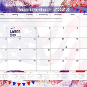 2023-2024 Calendar 16 Months Student Calendar/Planner for 3-Ring Binder, Desk, or Wall -v029