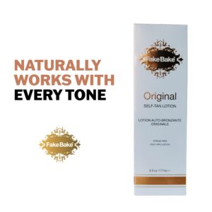 Fake Bake Original Self-Tanning Lotion with Body Mate Self-Tanning Applicator