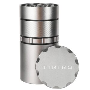 tirirs 2" aluminium grinder with large capacity storage container, best gift. (2)