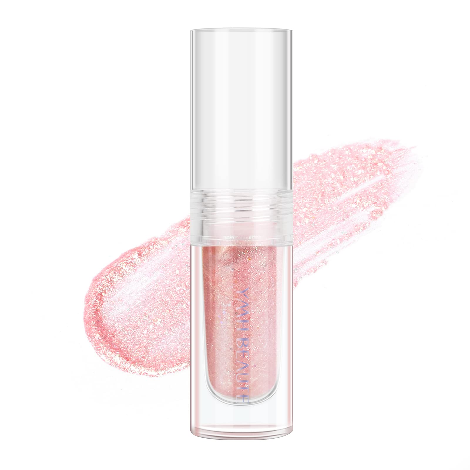 YMH BEAUTE Liquid Glitter Eyeshadow Loose Glitter Glue for Eye Crystals Makeup (02 03)