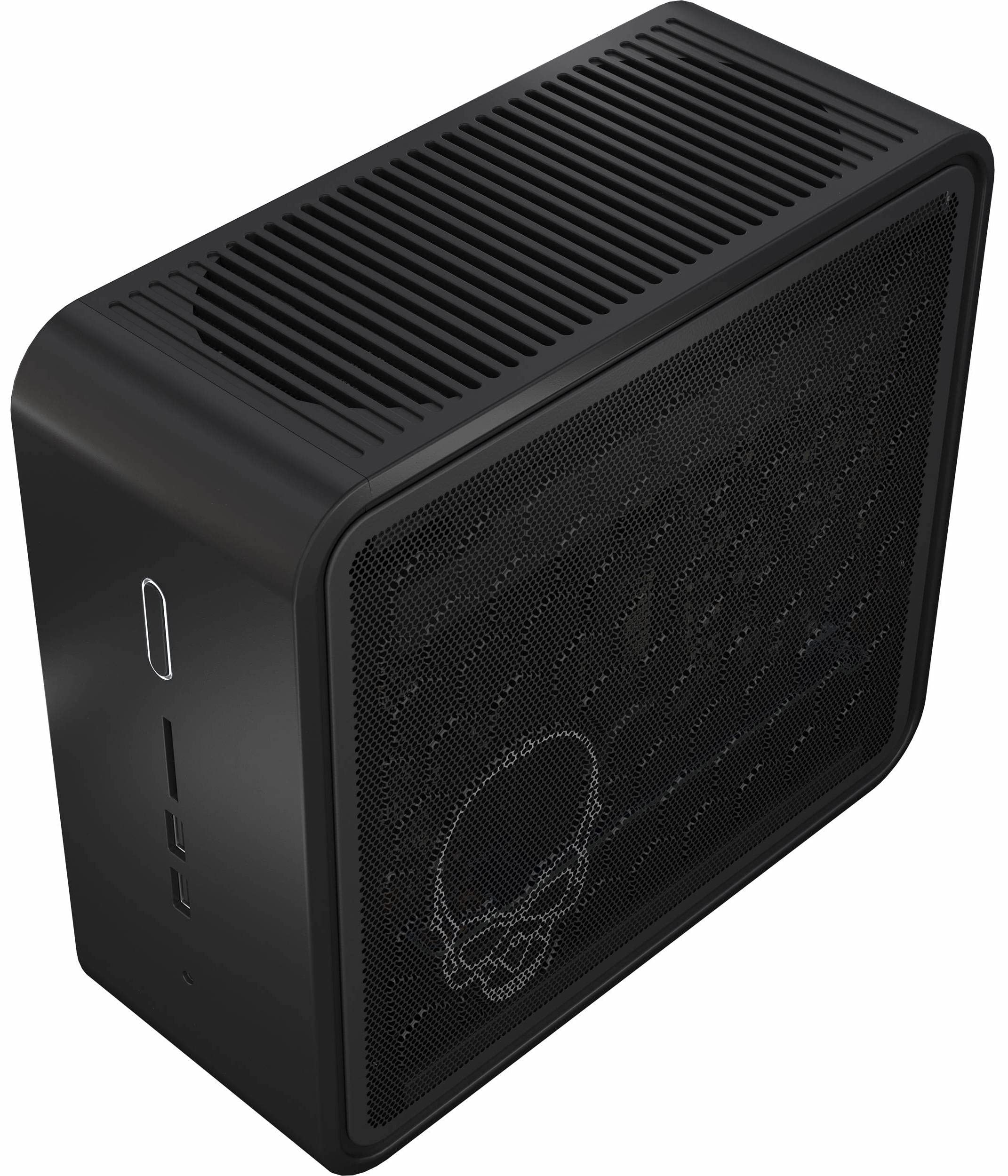 Intel NUC BXNUC9i5QNX1 Home & Business Mini Desktop i5-9300H 4-Core, 16GB RAM, 256GB m.2 SATA SSD, UHD 630, WiFi 6, BT 5.2, HDMI, USB 3.1, SD Card, Black, Win10H w/Hub